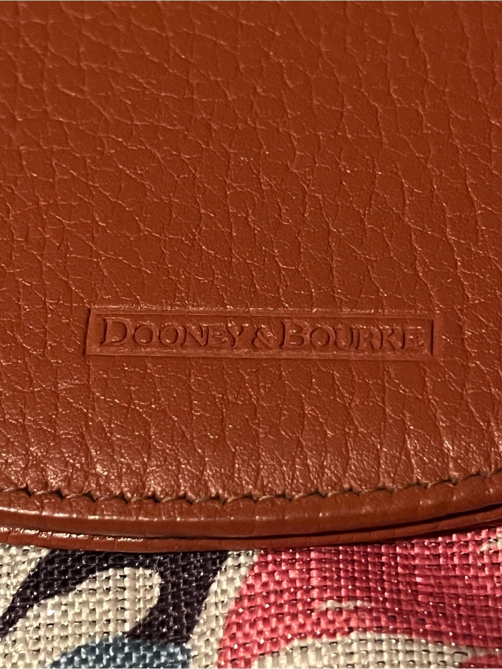 Dooney & Bourke Vintage Men’s Pebble Leather Pocket Organizer